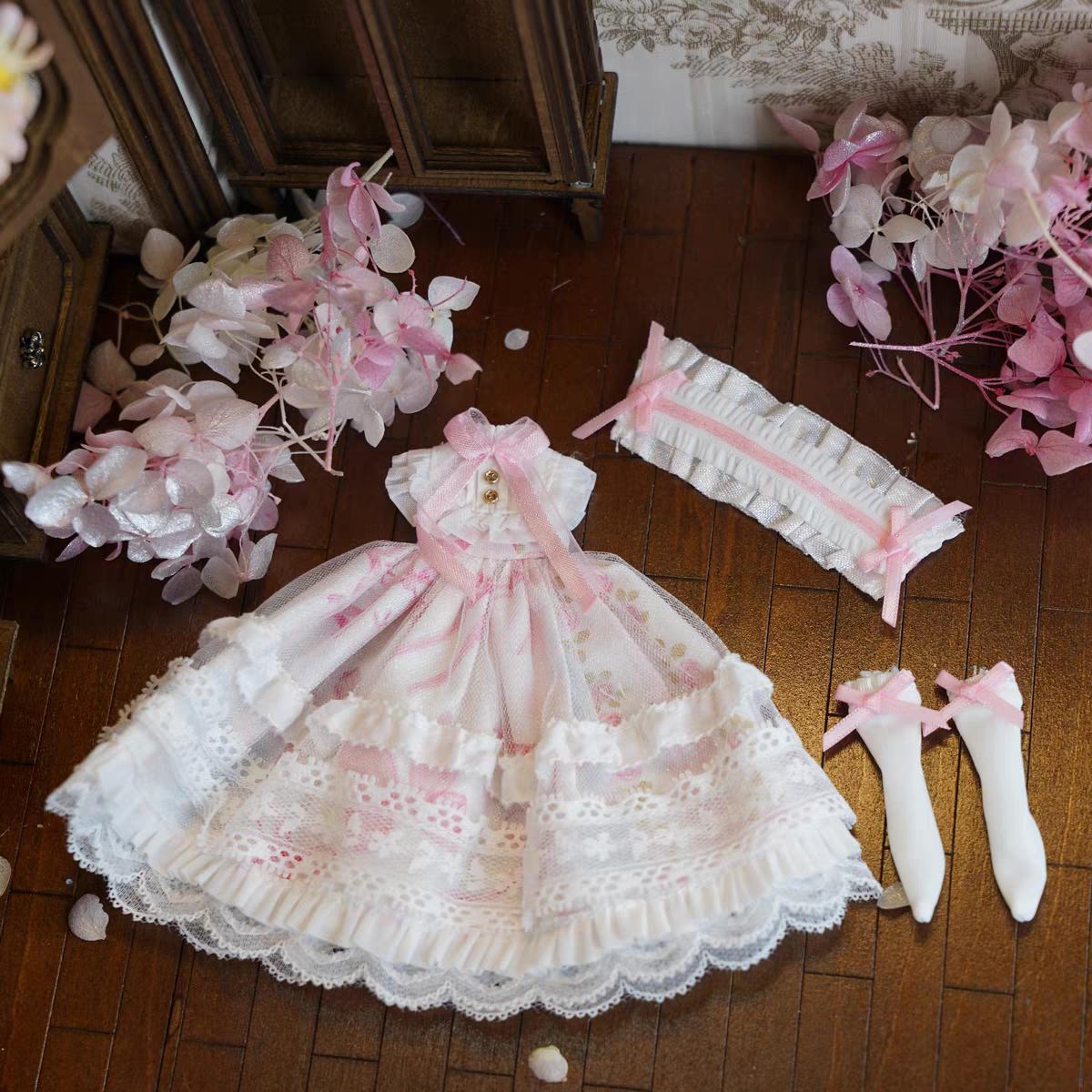 【人形服のみの販売(人形本体は付属しません)】月光童話の衣装