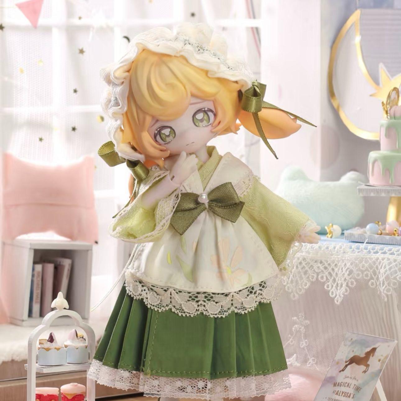 正規品 非食用フィギュア 12分bjd ブラインドボックス 跳月 タイムラビット ポケモン 可動フィギュア ガチャ プレゼント 女の子
