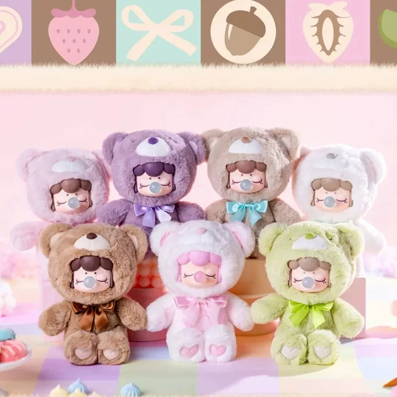 rolife Nanci Chocolate カラフルぬいぐるみクマシリーズ ブラインドボックス 新商品 バレンタインデーに大人気