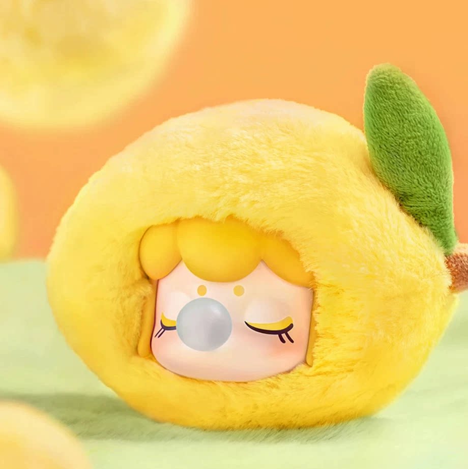 rolife Ruolai Nanci フルーツヘッド ぬいぐるみ ブラインドボックス 人形 キーチェーン おもちゃ 女の子への誕生日プレゼント