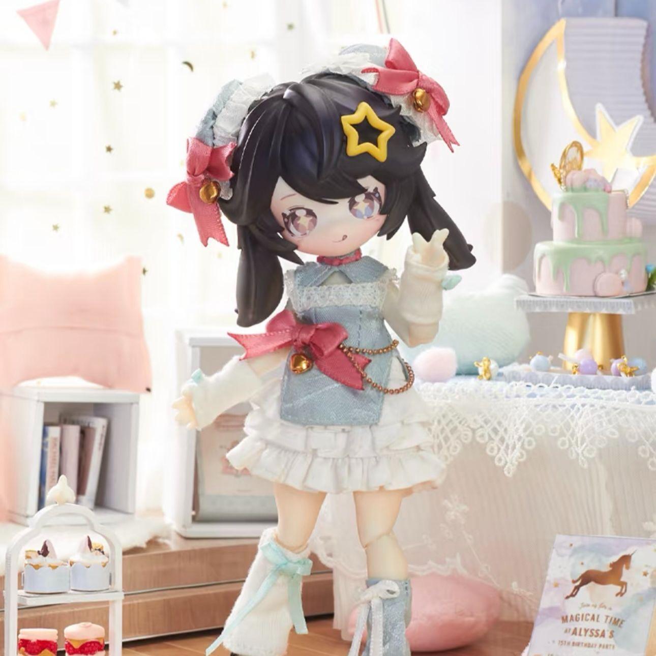 正規品 非食用フィギュア 12分bjd ブラインドボックス 跳月 タイムラビット ポケモン 可動フィギュア ガチャ プレゼント 女の子