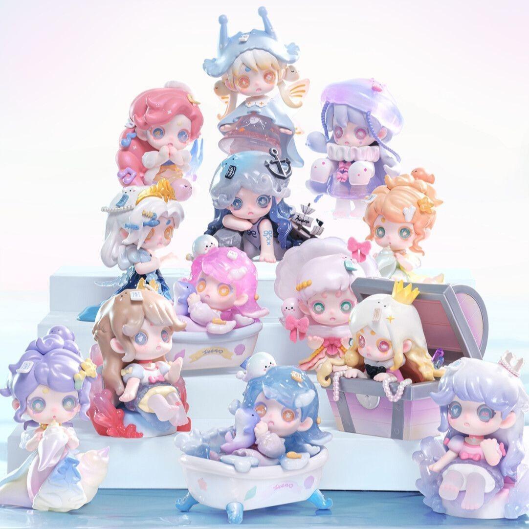 Keeno 向海風 3代目 可愛いキャラクター フィギュアコレクション 高品質デザイン 精巧なディテール ファンやコレクターに最適