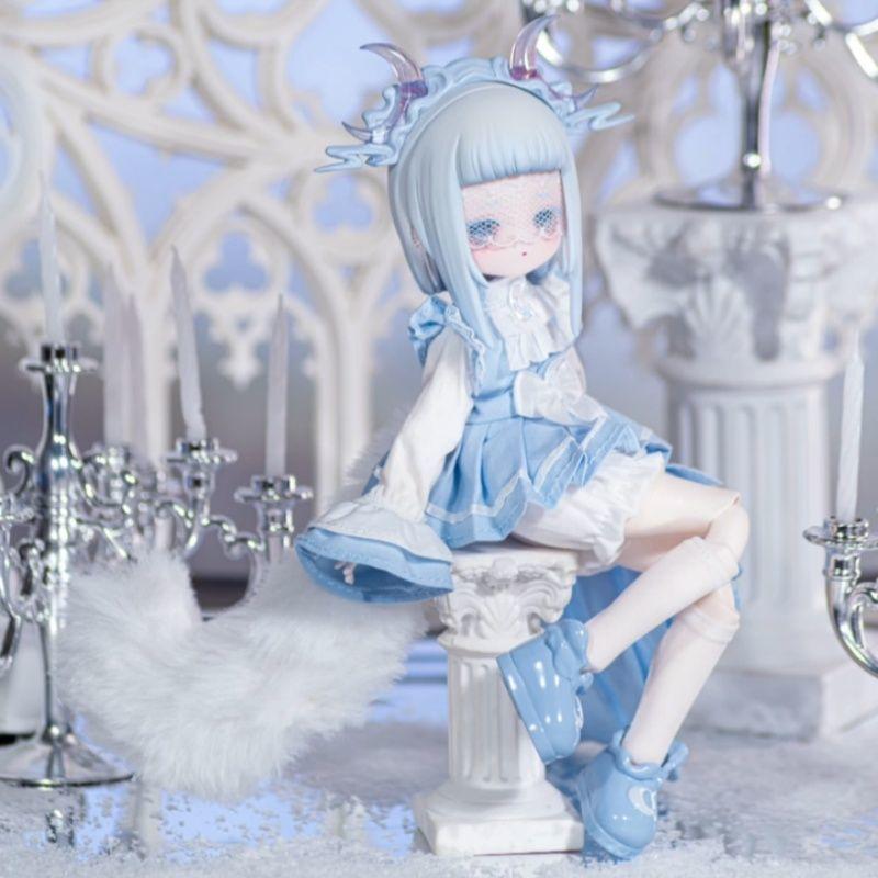 ルルII のめシリーズ 2シリーズ 8スケール BJD デスク トレンド ギフト ブラインドボックス 8セット フィギュアり   からまで【女性向けギフト置物プレゼントグッズぬいぐるみ人形】（倉庫からの発送）